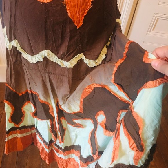 BOHEMIAN VINTAGE Flair Collection Full Skirt - Picture 4 of 9